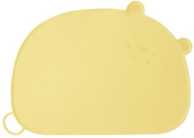 IKEA Oval Pack of 1 Table Placemat(Yellow, Rubber)