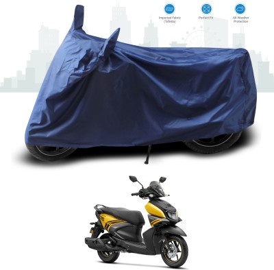 GOSHIV-car and bike accessories Two Wheeler Cover for Yamaha(RayZR 125 Fi, Blue)