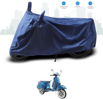 GOSHIV-car and bike accessories Two Wheeler Cover for LML(Star Sport, Blue)