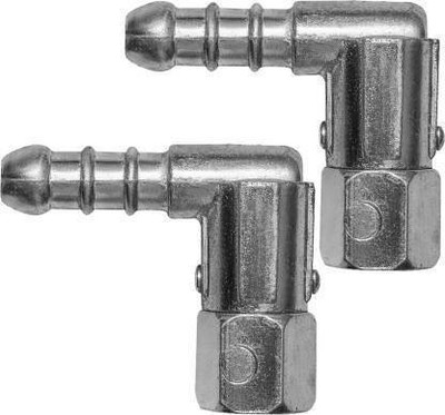 H HADDU Revolving Head Gas Stove Back Nozzle (Elbow) Set of 2 Appliance Knob