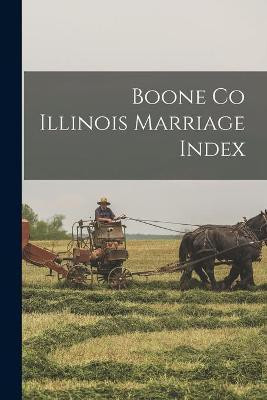 Boone Co Illinois Marriage Index(English, Paperback, Anonymous)
