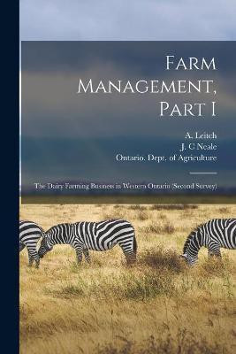 Farm Management, Part I [microform](English, Paperback, unknown)