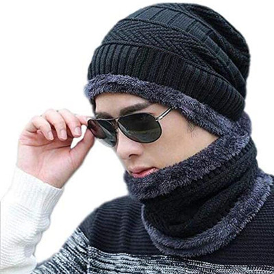 Bazaar Gali Solid Beanie Cap