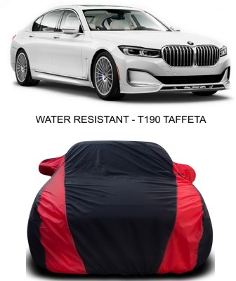 Ascension Car Cover For BMW Alpina B7 (With Mirror Pockets)(Black, Red)