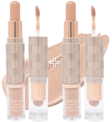 GFSU 2 IN 1 PROFESSIONAL HD BEST MAKE UP LONG LASTING WATER PROOF MAKE UP CONCEALER AND CONTOUR STICK COMBO OF TWO Concealer(BEIGE, 18.4 g)