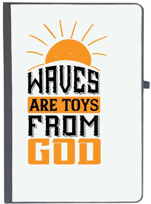 UDNAG Handcrafted Gift A5 Diary Ruled 80 Pages(Black)