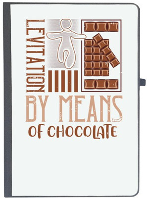 UDNAG Handcrafted Gift A5 Diary Ruled 80 Pages(Black)