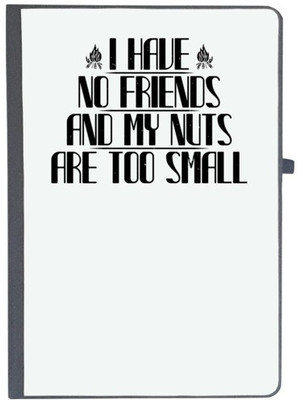 UDNAG Handcrafted Gift A5 Diary Ruled 80 Pages(Black)