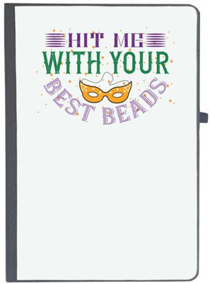 UDNAG Handcrafted Gift A5 Diary Ruled 80 Pages(Black)