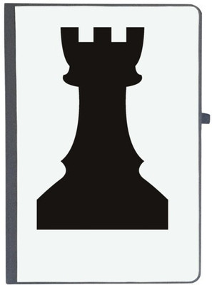 UDNAG Handcrafted Gift A5 Diary Ruled 80 Pages(Black)