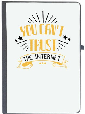 UDNAG Handcrafted Gift A5 Diary Ruled 80 Pages(Black)