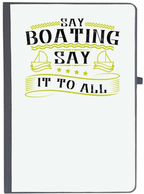 UDNAG Handcrafted Gift A5 Diary Ruled 80 Pages(Black)