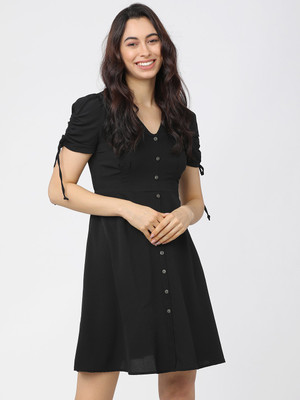 Tokyo talkies women's hotsell maxi black dress