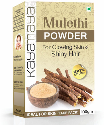 Kayamaya Organic Mulethi (Glycyrrhiza) Powder(100 g)
