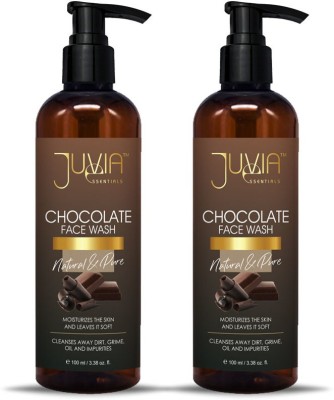 juvia essentials Chocolate  100ml - Set of 2 Face Wash(200 ml)