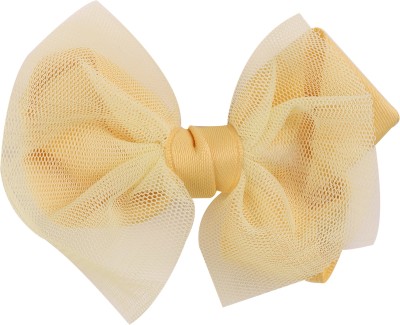 Yellow Bee Bow Aligator Hair Clips for Girls Hair Clip(Yellow)