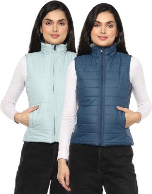 VAN HEUSEN Sleeveless Solid Women Jacket