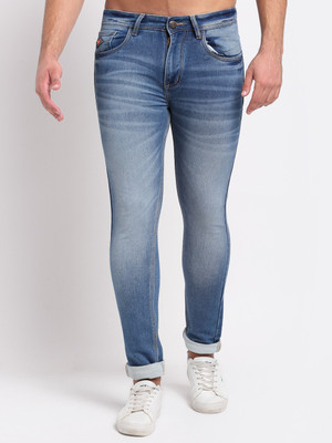 LOUIS STITCH Slim Men Blue Jeans