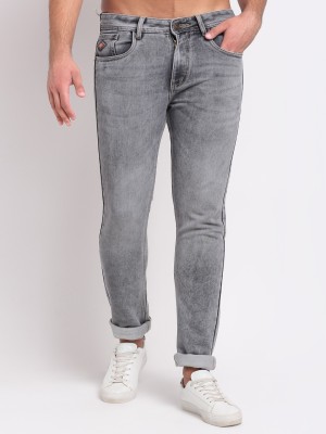 LOUIS STITCH Slim Men Grey Jeans