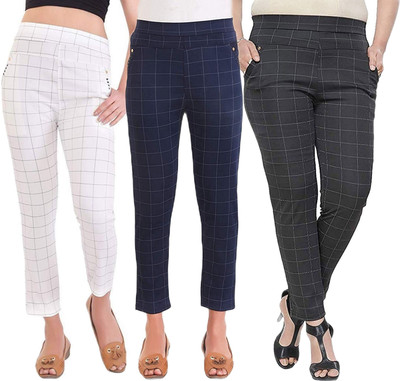 Cloud Star Multicolor Jegging(Checkered)