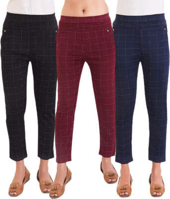 Cloud Star Multicolor Jegging(Checkered)