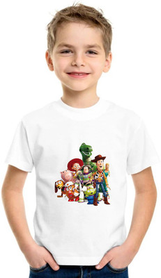 Shubham designer gallery Baby Boys & Baby Girls Printed Cotton Blend Regular T Shirt(Multicolor, Pack of 1)