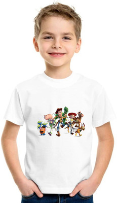 Shubham designer gallery Baby Boys & Baby Girls Printed Cotton Blend Regular T Shirt(Multicolor, Pack of 1)