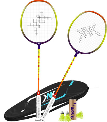 chist Isometric THUNDER Swag Wide Body Badminton Racquet Combo Set of 2 Piece Badminton Kit
