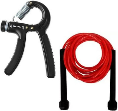 EMMKITZ Hand Gripper For Best Hand Exerciser Grip with Pencil Speed Skipping Rope Fitness Accessory Kit Kit