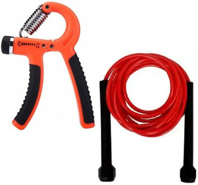 EMMKITZ Hand Gripper For Best Hand Exerciser Grip with Pencil Speed Skipping Rope Fitness Accessory Kit Kit
