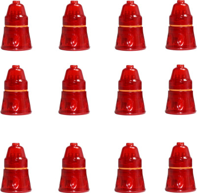 Electro Factory Red Pendant Hanging Bulb Holder - Pack of 12 Plastic Light Socket(Pack of 12)