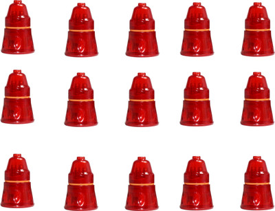 Electro Factory Red Pendant Hanging Bulb Holder - Pack of 15 Plastic Light Socket(Pack of 15)