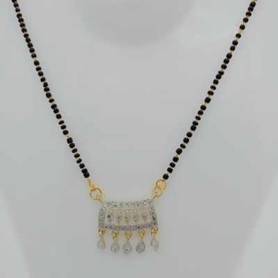 Nakoda Art Jewellery Alloy Mangalsutra