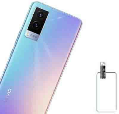 XAZE Back Camera Lens Glass Protector for VIVO V21E 5G(Pack of: 1)
