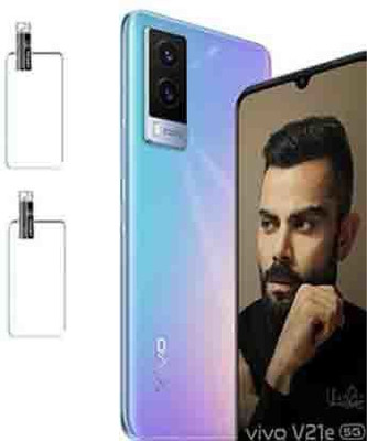 XAZE Back Camera Lens Glass Protector for VIVO V21E 5G(Pack of: 2)