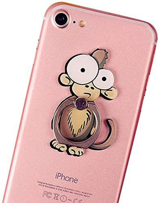 befunky 360 Degree Rotating Finger Ring Grip Holder Stand Universal for All Mobile Phone and Tablets (Monkey) Mobile Holder