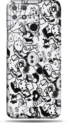 OggyBaba Realme Narzo 50A Mobile Back Skin. Mobile Skin(Multicolor)