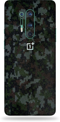 BUGGU Oneplus 8 pro, oneplus 8pro Mobile Skin(Ultra Super Camo Digital Skin With High Matte Finish, Mobile Skin (Back+Side+Camera))