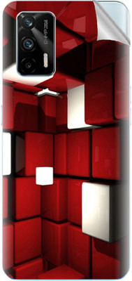 tiddler Realme Q3 Pro 5G Mobile Skin(Red)