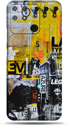 OggyBaba Realme Narzo 50A Mobile Back Skin. Mobile Skin(Multicolor)