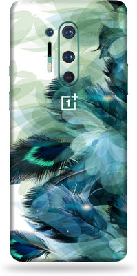 BugguSkin Oneplus 8 Pro Mobile Skin(Ultra Super Pankh Skin With High Matte Finish.)