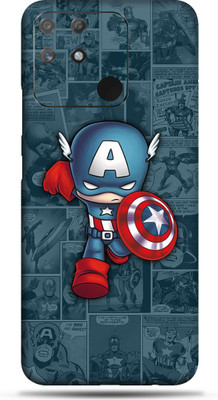 OggyBaba Realme Narzo 50A Mobile Back Skin. Mobile Skin(Multicolor)