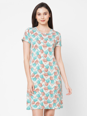 SWEET DREAMS Women Nighty(Pink)