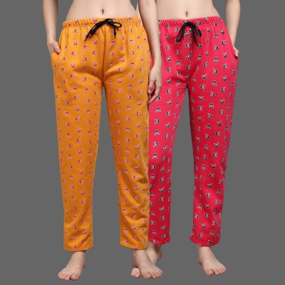 ANIXA Printed Women Multicolor Track Pants