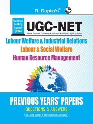This Immensely Valuable Book Of Previous Years' Papers Of Labour Welfare & Industrial Relations, Labour & Social Welfare And HRM Has Been Specially Published For The Aspirants Of UGC-NET Junior Research Fellowship And Assistant Professor Eligibility Exam. The Book Comprises Several Solved Previous P This Immensely Valuable Book Of Previous Years' Papers Of Labour Welfare & Industrial Relations, Labour & Social Welfare And HRM Has Been Specially Published For The Aspirants Of UGC-NET Junior Research Fellowship And Assistant Professor Eligibility Exam. The Book Comprises Several Solved Previous P