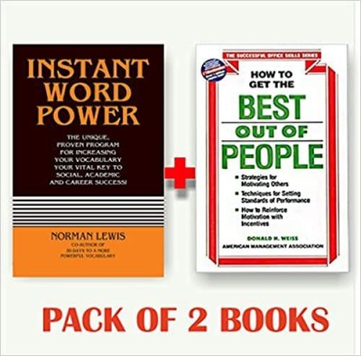 Instant Word Power + How To Get The Best Out Of People(Paperback, by NORMAN LEWIS (Author), Donald H. Weiss (Author))