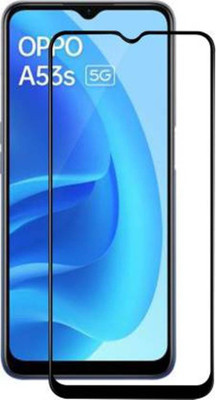 SRT Edge To Edge Tempered Glass for Oppo A53s(Pack of 1)