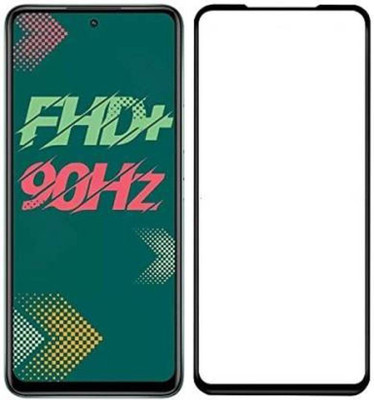 SRT Edge To Edge Tempered Glass for Infinix Hot 11s(Pack of 1)