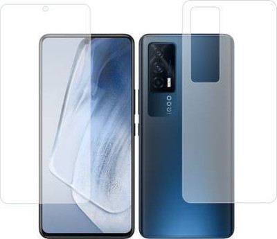 PONDRIK Front and Back Screen Guard for Vivo IQOO7(Pack of 2)