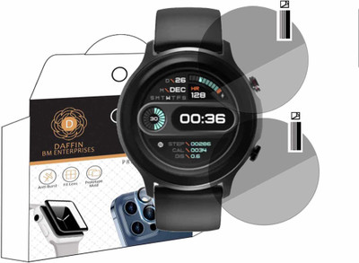 daffin Screen Guard for Noise Fit Active SpO2 SMARTWATCH(Pack of 2)
